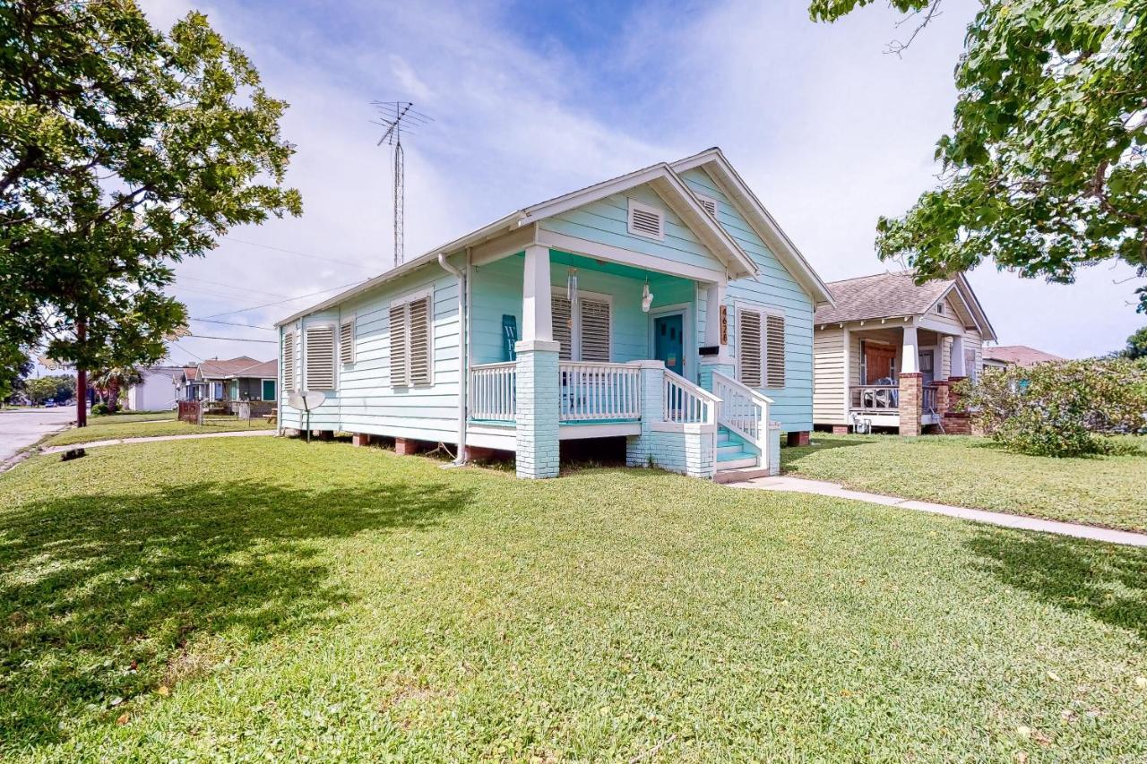 Sea Glass Cottage Galveston Dış mekan fotoğraf